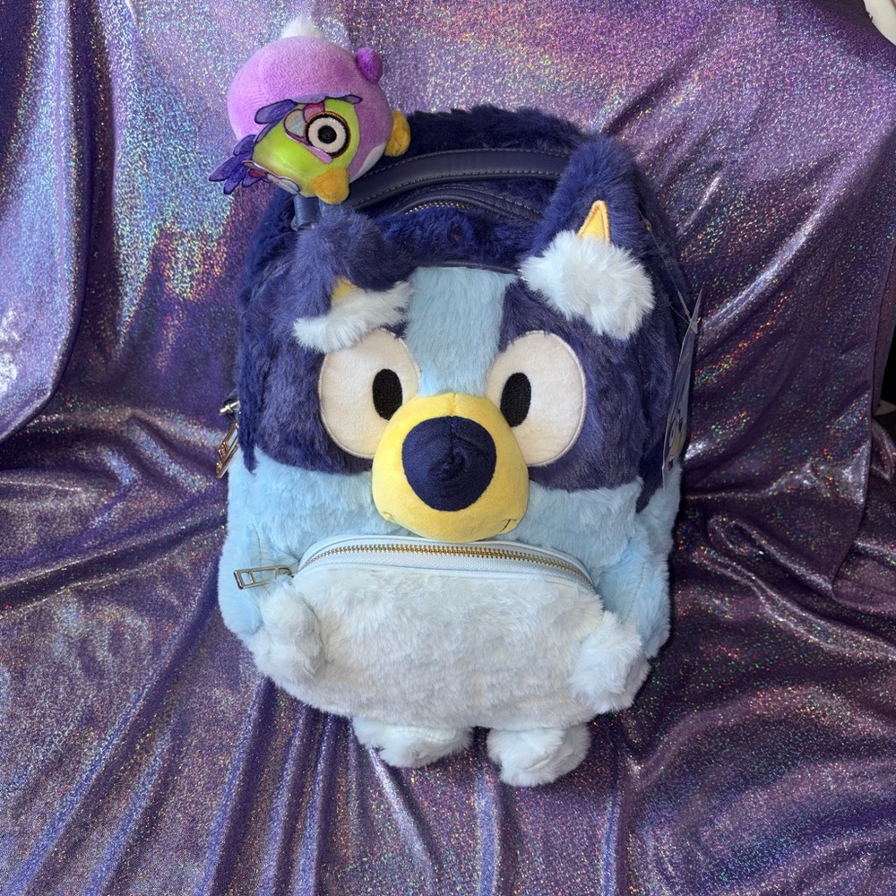Exclusive Bluey Plush Backpack